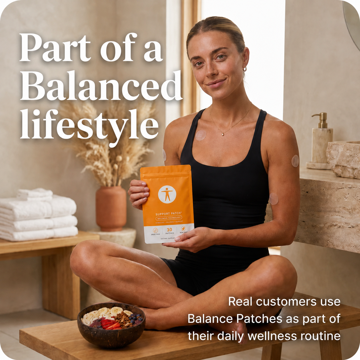 Mepilo Balance Support Patch