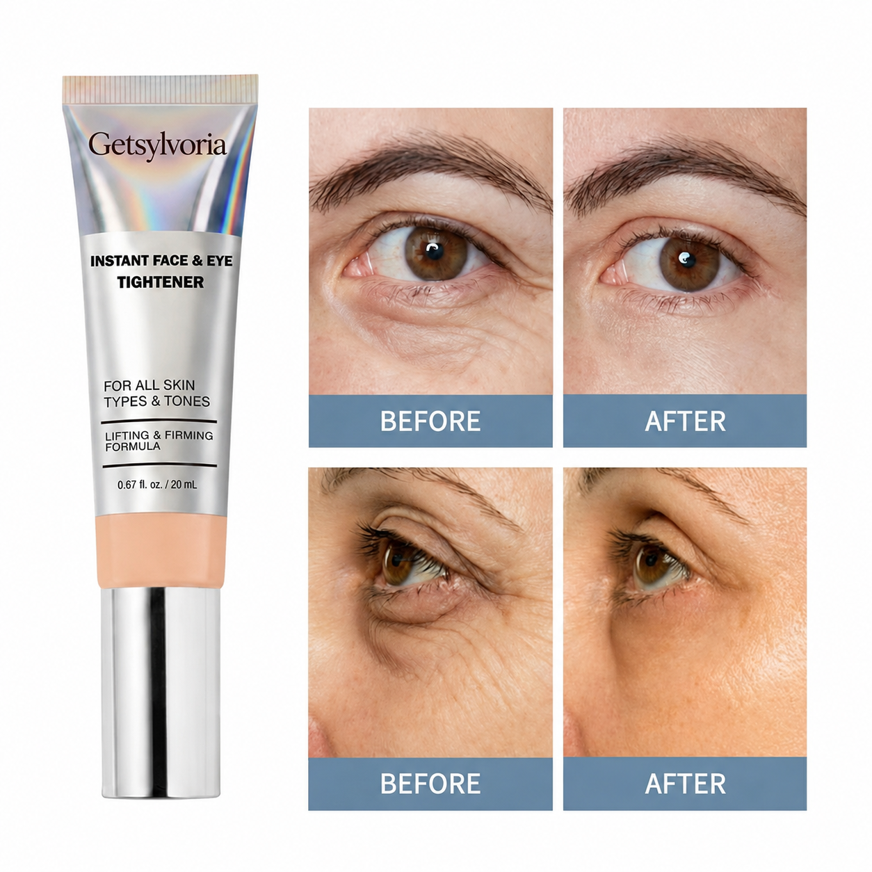 Getsylvoria™ Instant Face Temporary Tightener – Instant visible results in 60 seconds