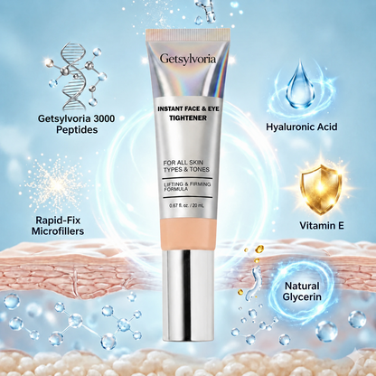 Getsylvoria™ Instant Face Temporary Tightener – Instant visible results in 60 seconds