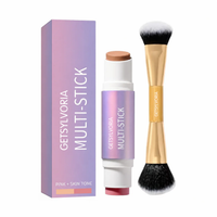 champagne/caviar + brush