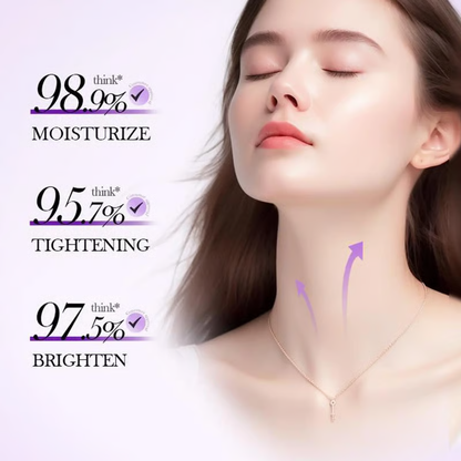 Getsylvoria™ 5-Roller Neck Firming Cream – Collagen & Hyaluronic Acid for Smoother, Tighter-Looking Neck Skin