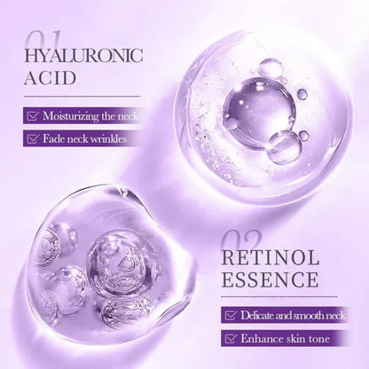 Getsylvoria™ 5-Roller Neck Firming Cream – Collagen & Hyaluronic Acid for Smoother, Tighter-Looking Neck Skin